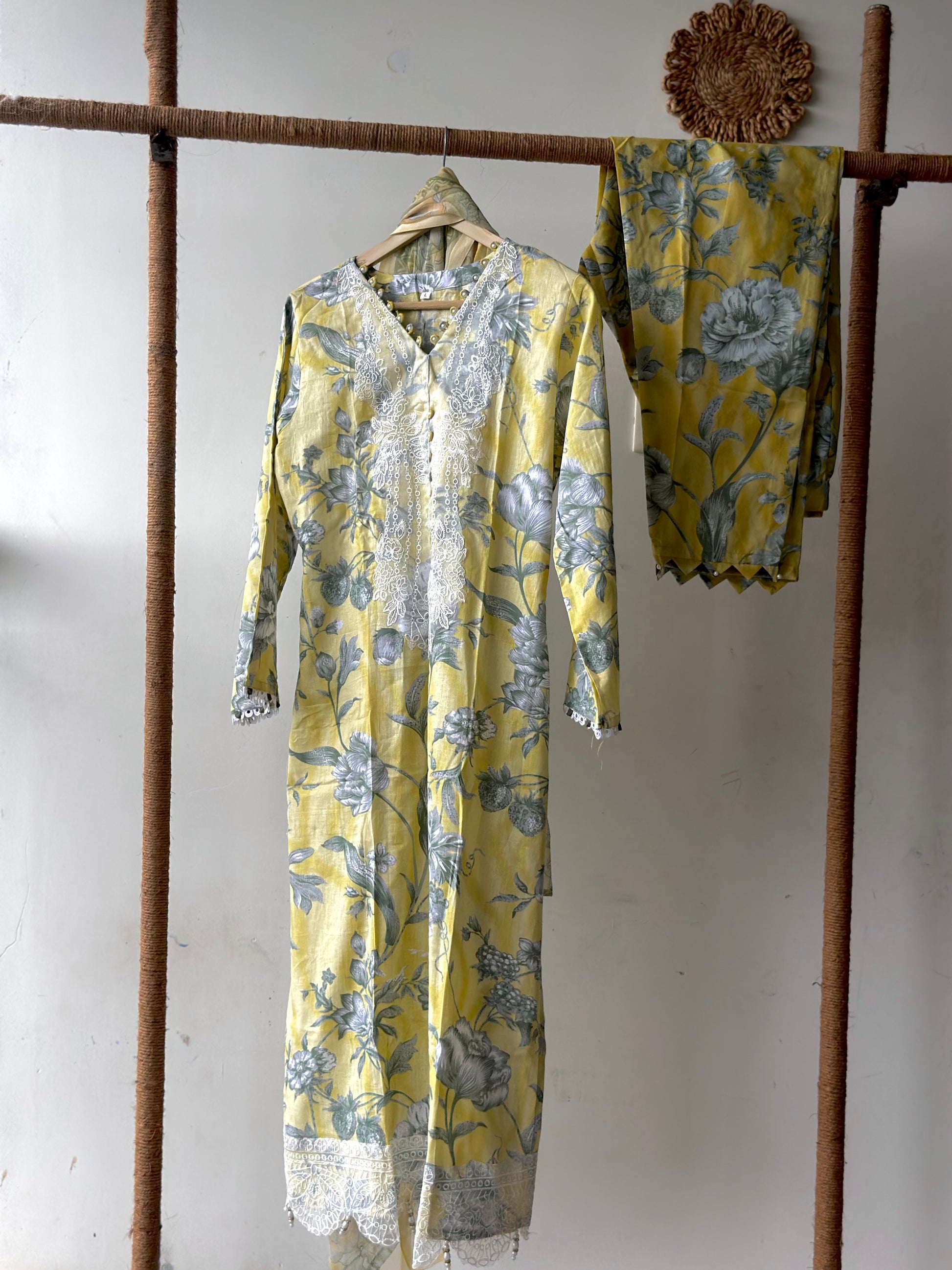 COTTON STITCHED SUIT