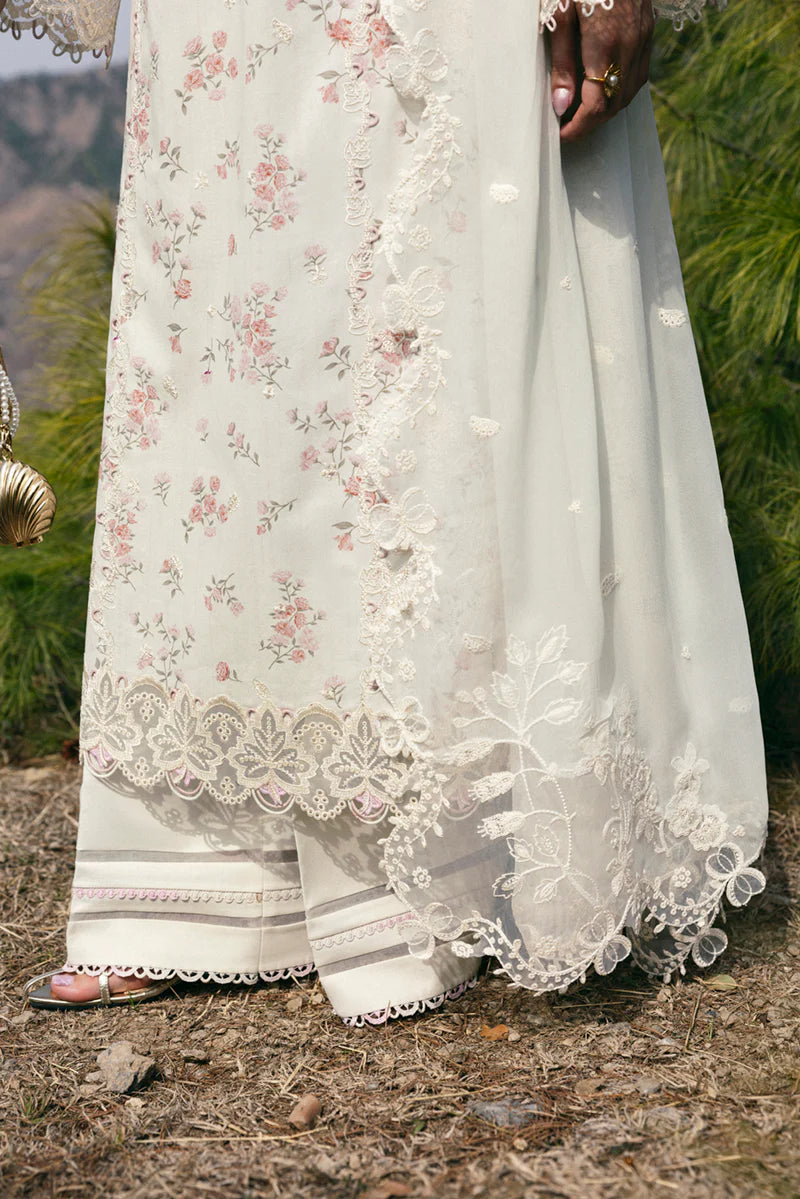 Qalamkar Qlinekari Lawn- Unstitched