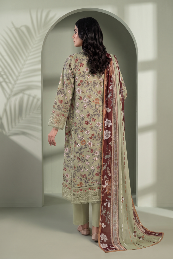 Sadabahar Stitched Lawn Suit