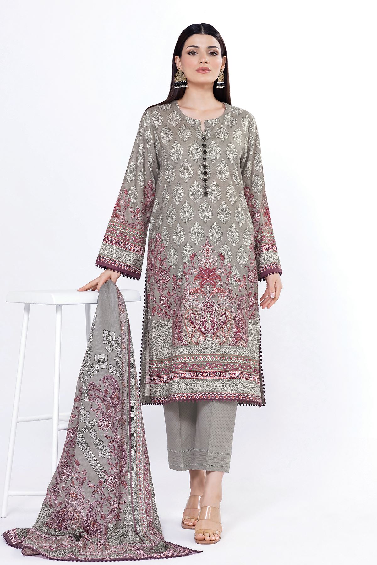KHAADI Printed Unstitched