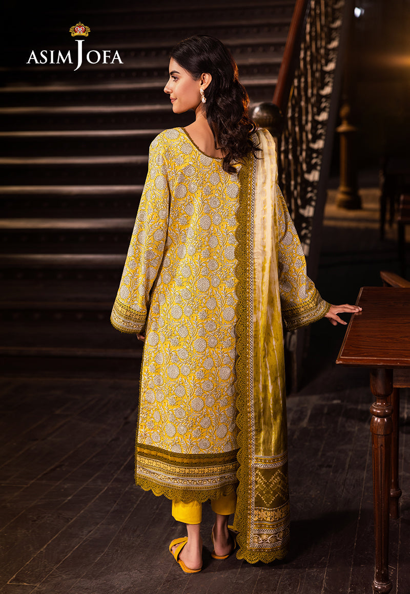 ASIM JOFA PRINTED LAWN 3 PC