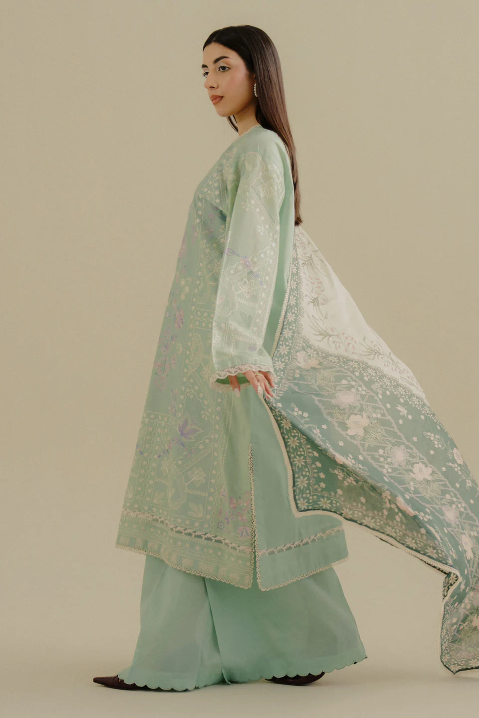COCO Embroidered Lawn BY ZARA SHAHJAHAN