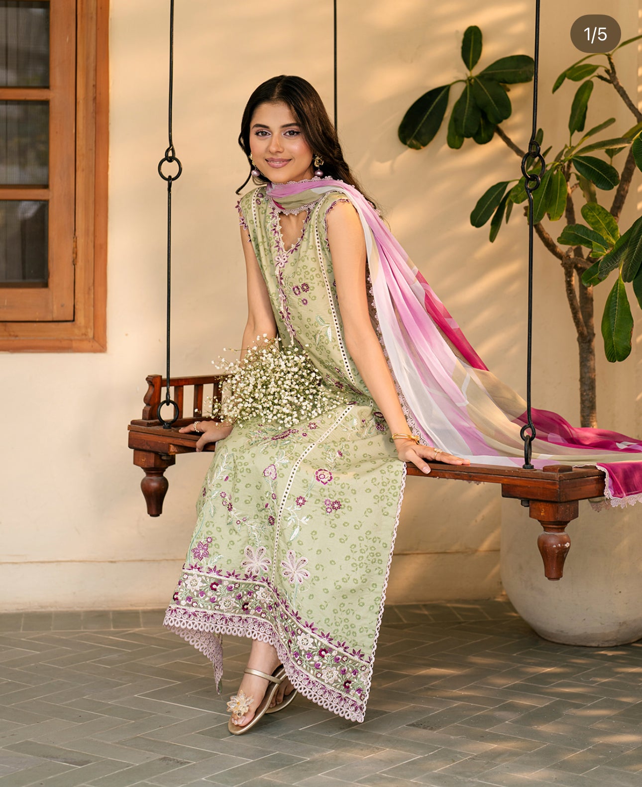 ROHEENAZ AASHIYANA STITCHED SUIT
