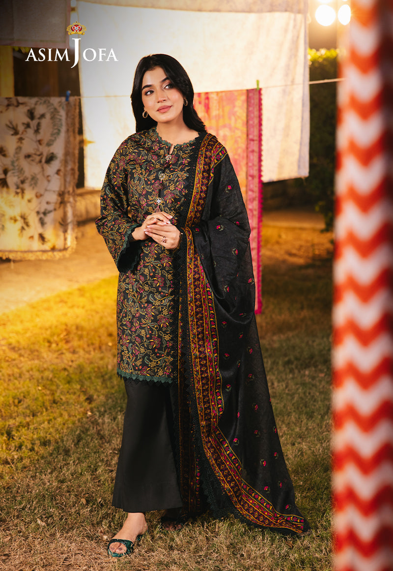 ASIM JOFA PRINTED LAWN 3 PC SUIT