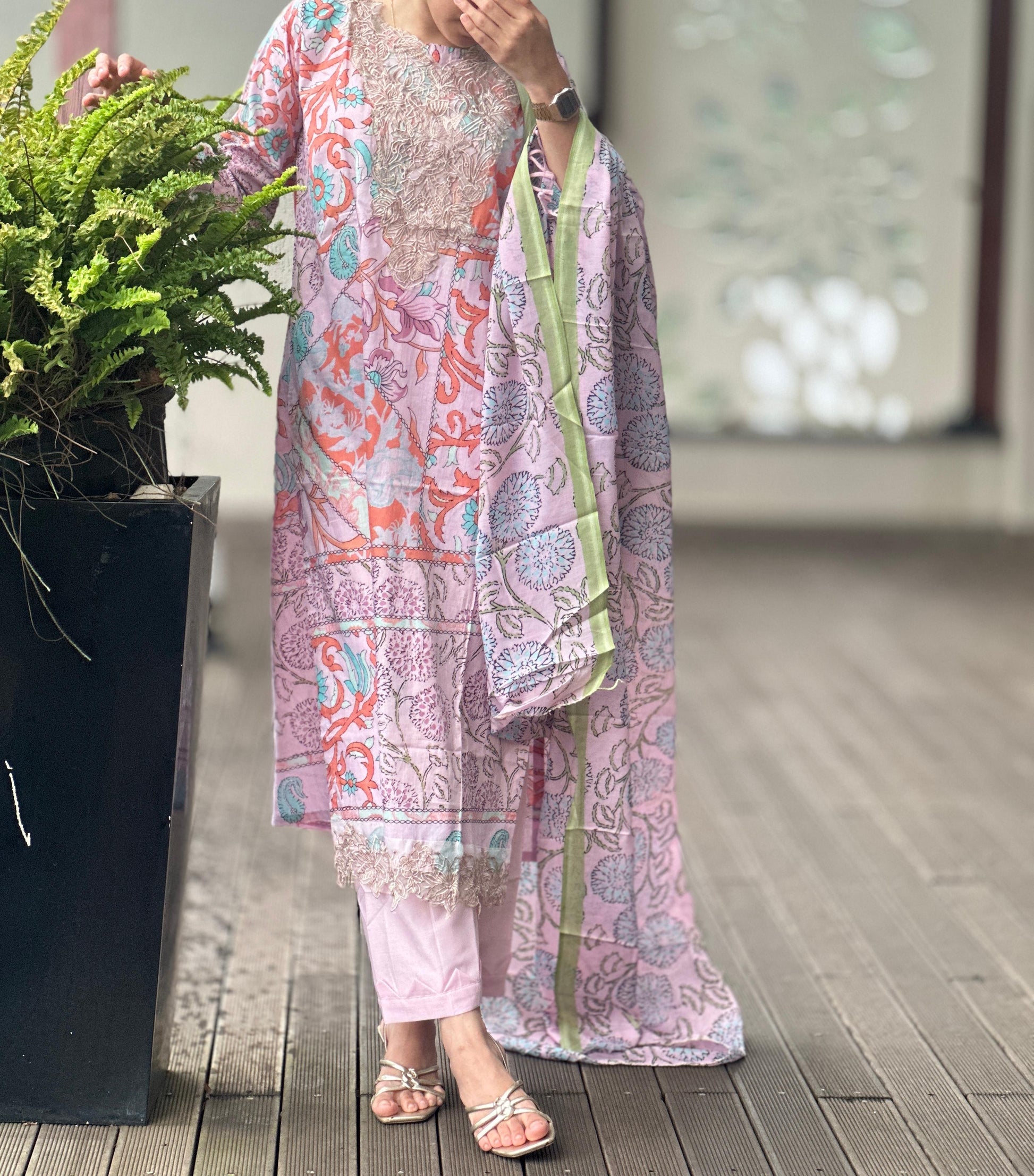 Cotton Stitched Suit