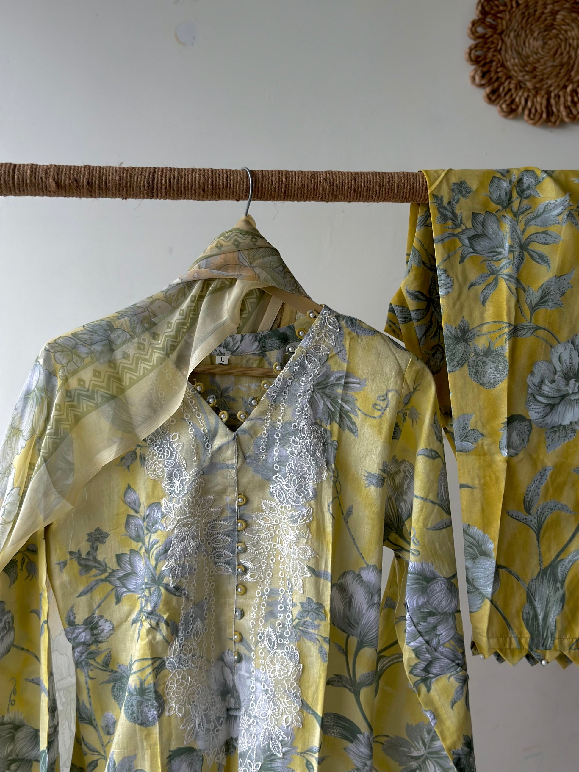 COTTON STITCHED SUIT