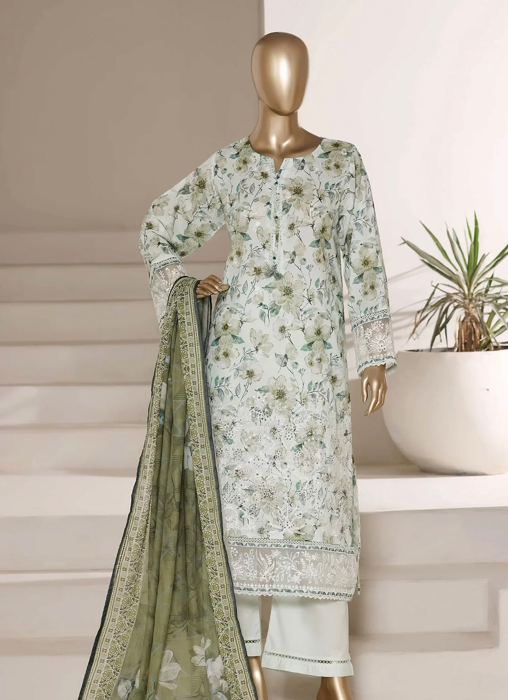 Sadabahar Embroidered Lawn