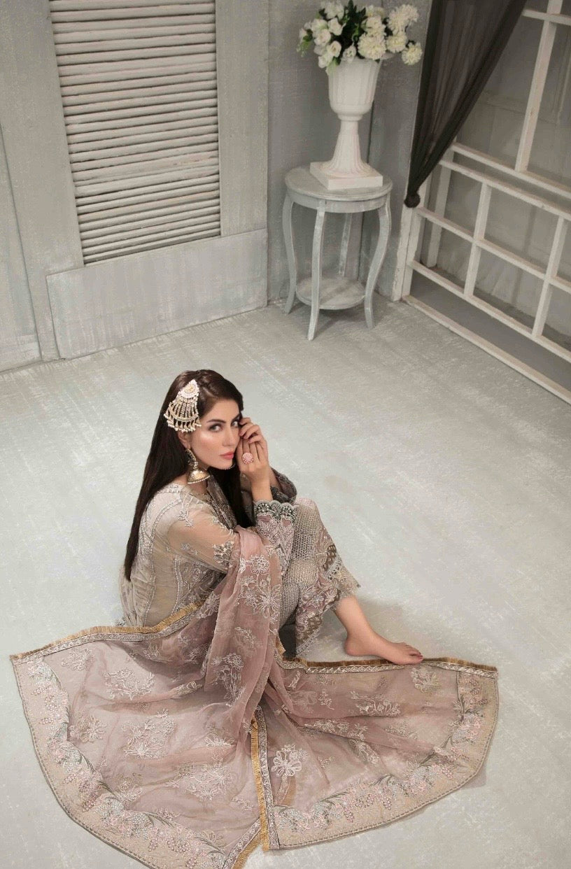NOOR TAWAKKAL PARTY WEAR STITCHED