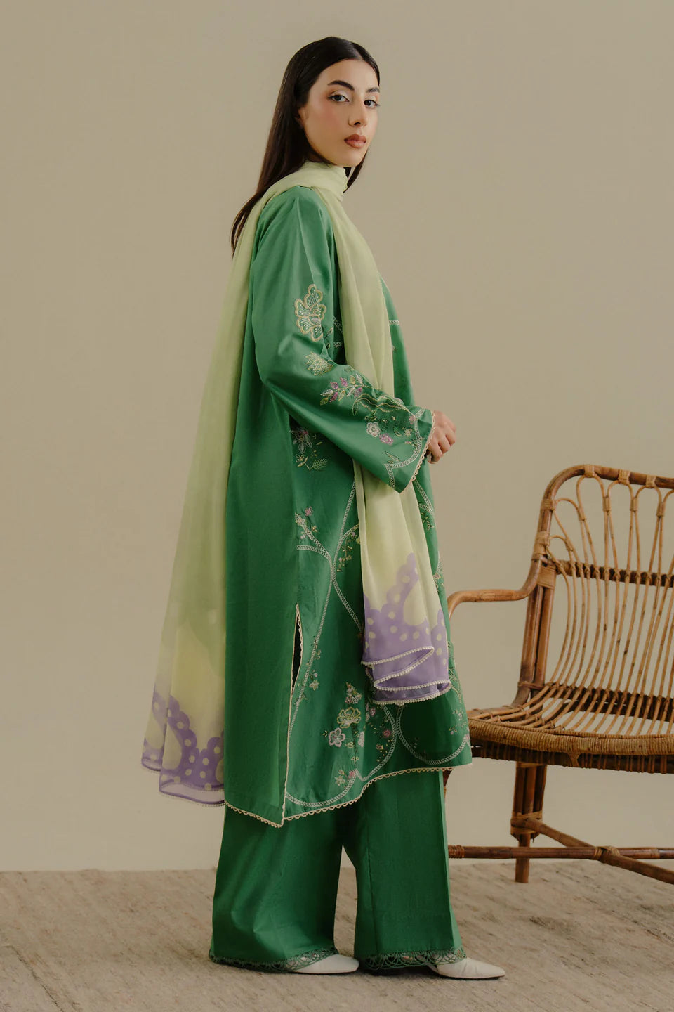 COCO Embroidered Lawn BY ZARA SHAHJAHAN