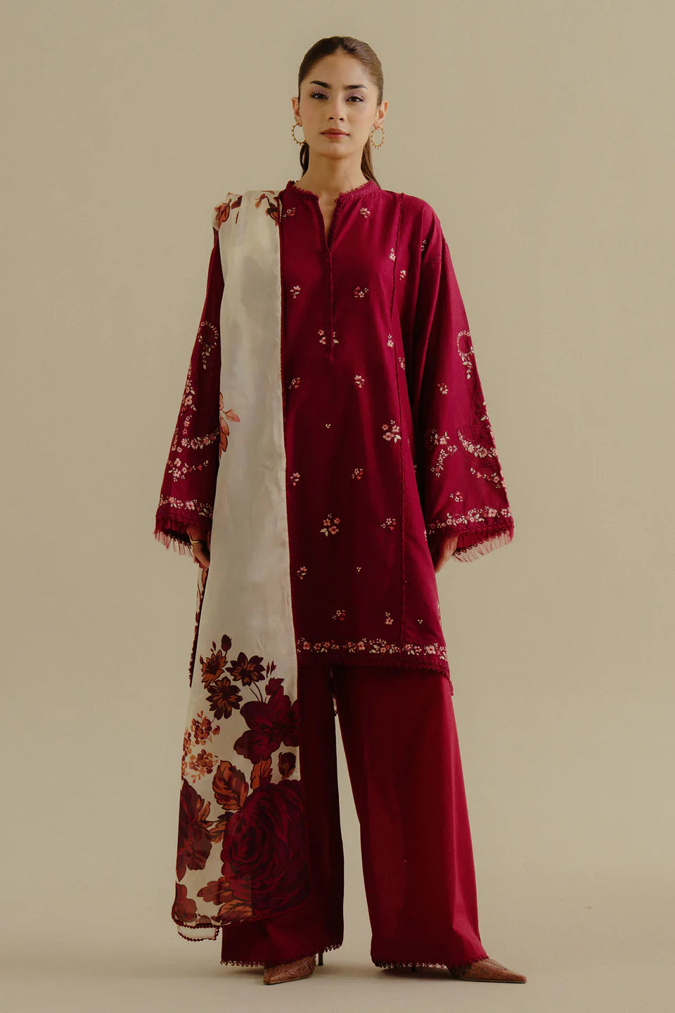 COCO Embroidered Lawn BY ZARA SHAHJAHAN
