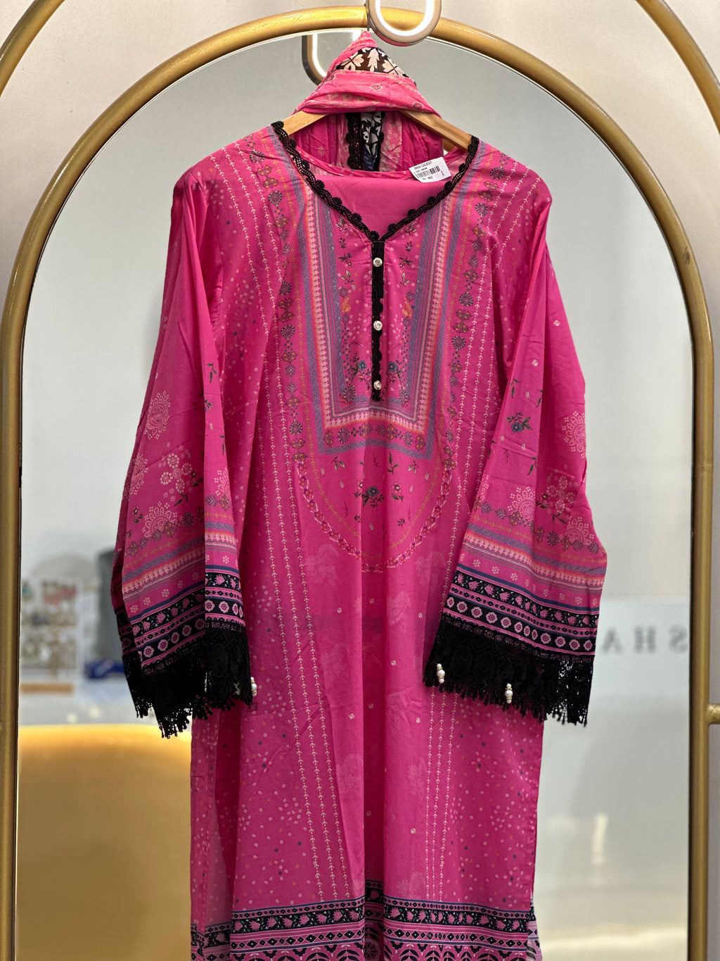 Stitched Lawn suit