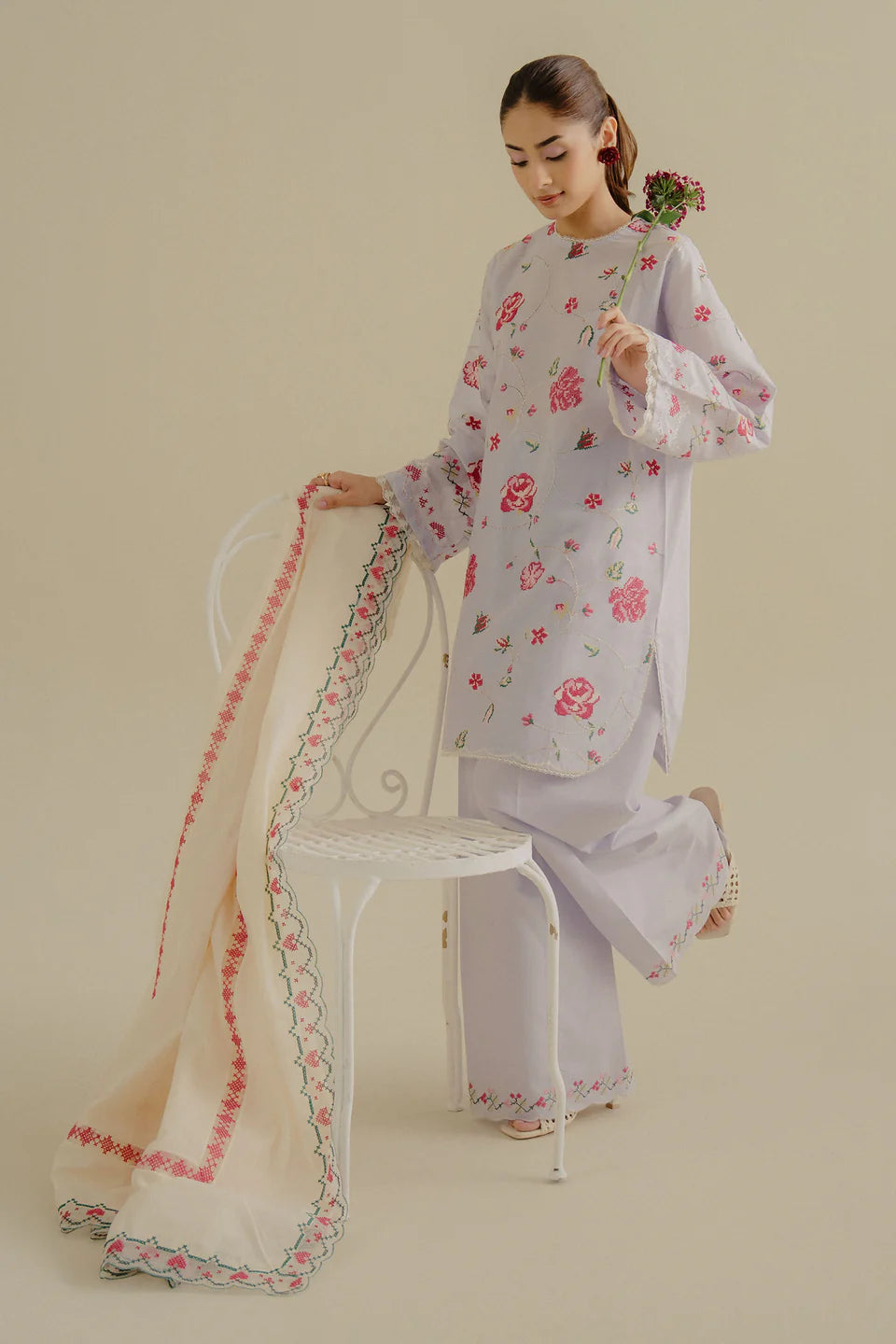 COCO Embroidered Lawn BY ZARA SHAHJAHAN
