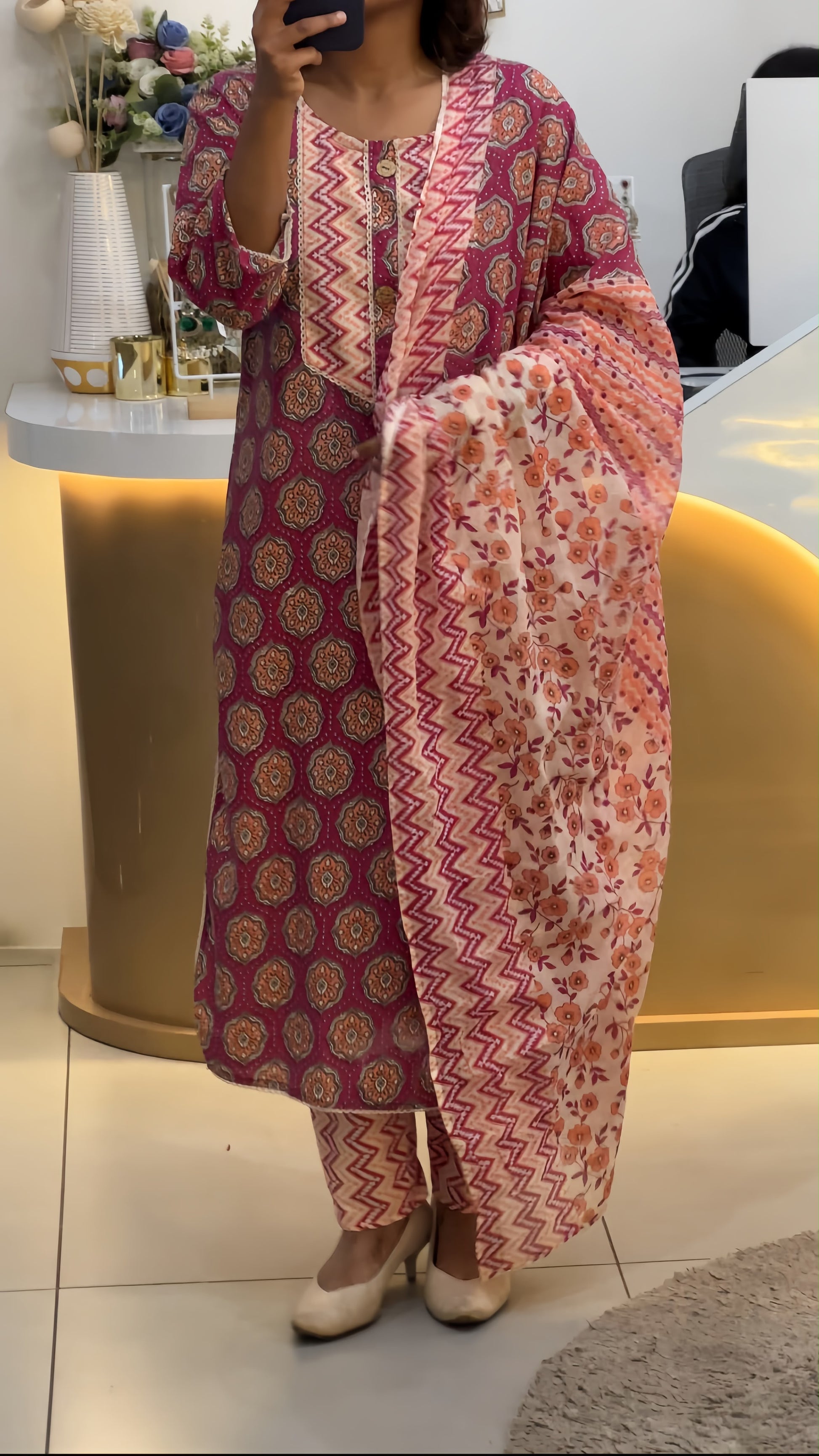 Cotton Stitched Suit