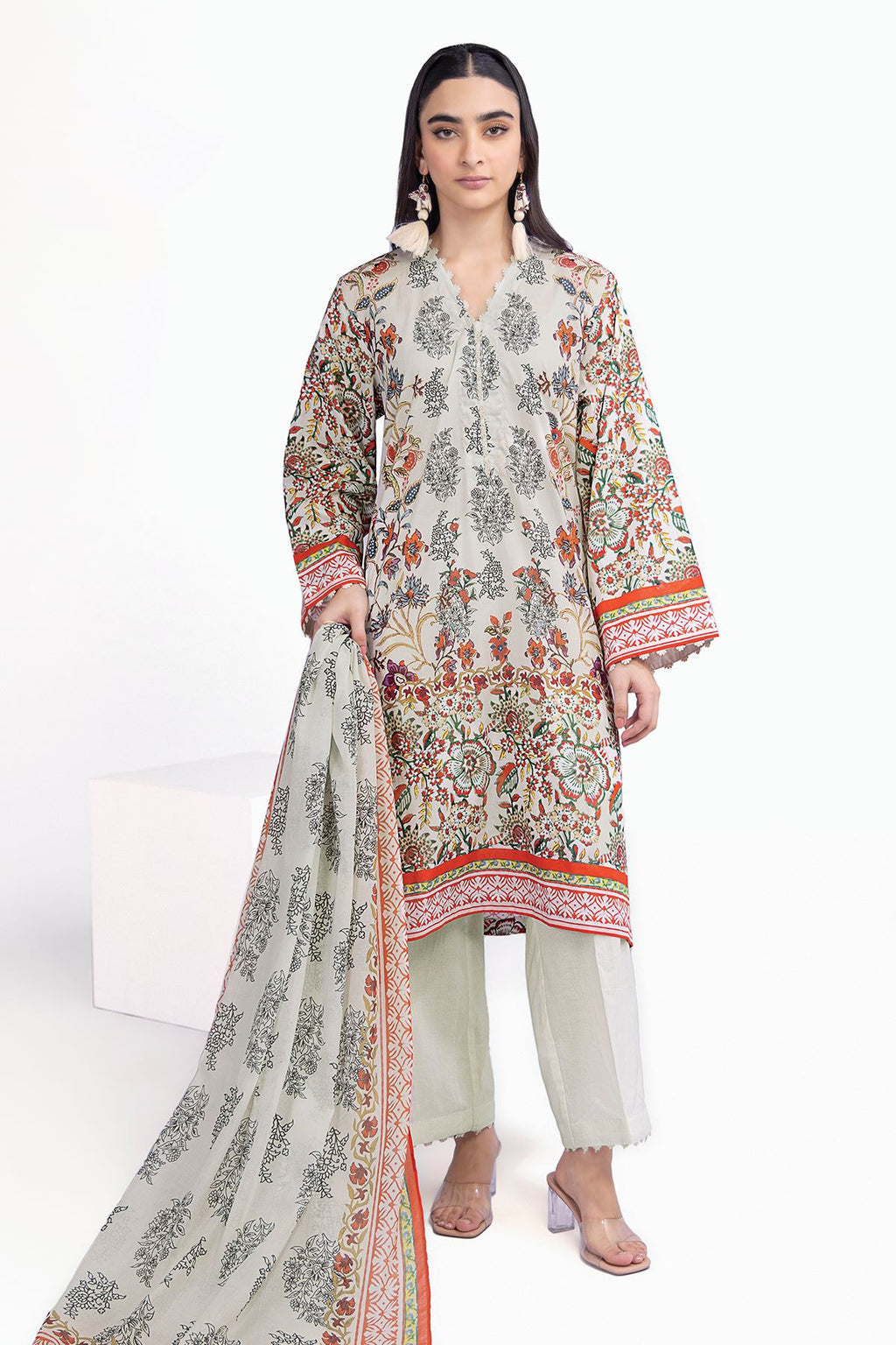 KHAADI Printed Unstitched