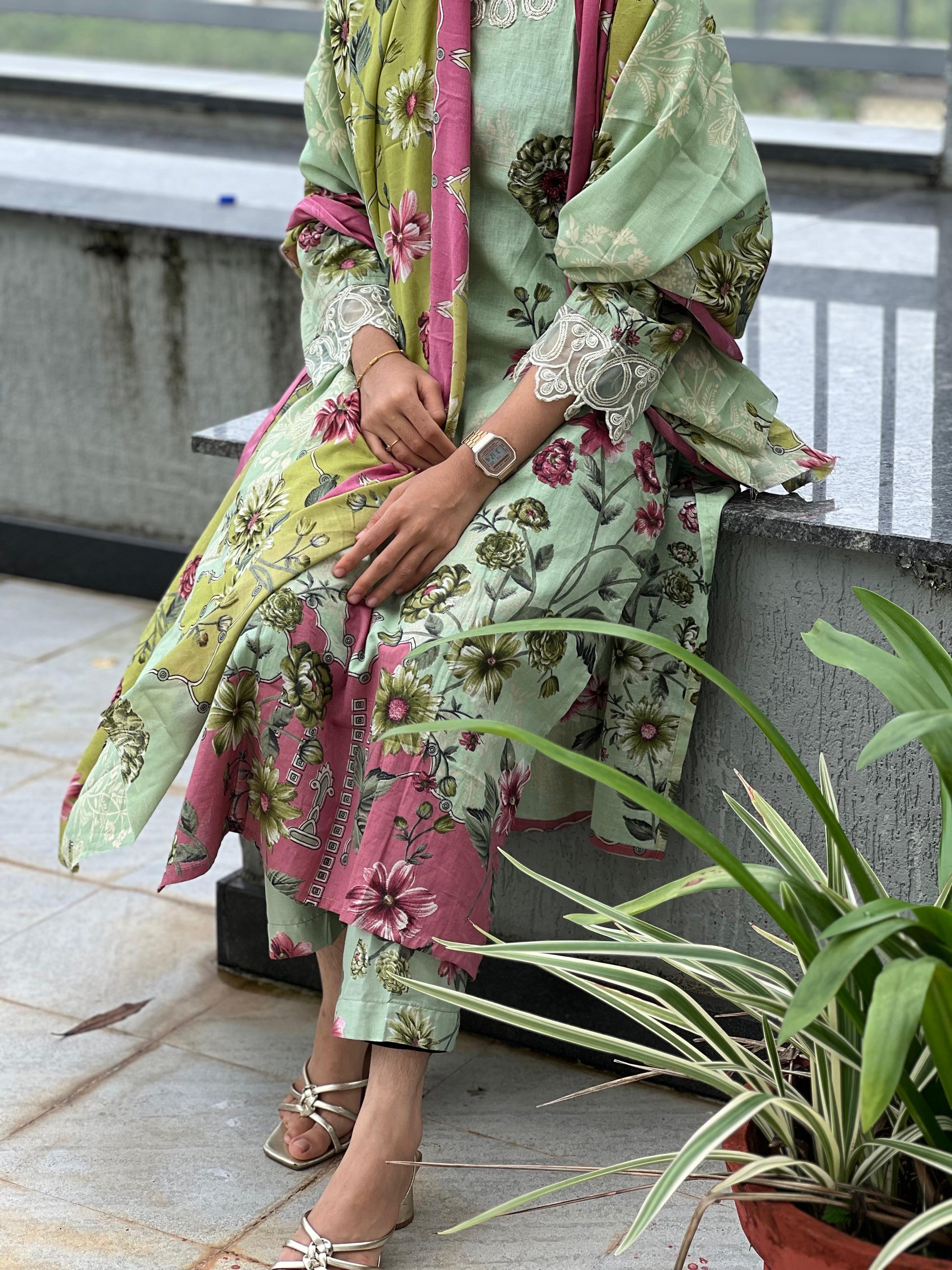 Cotton Stitched Suit