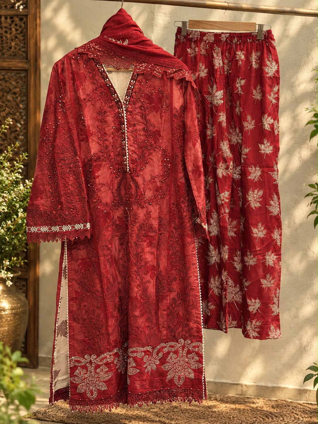 Premium Pakistani Heavy Partywear Stitched Suit