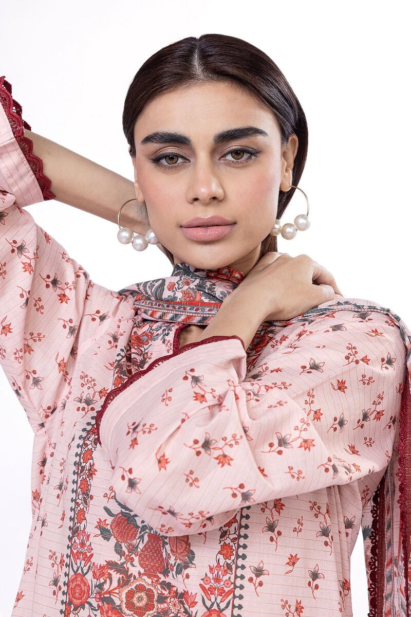 KHAADI EMBROIDERED UNSTITCHED