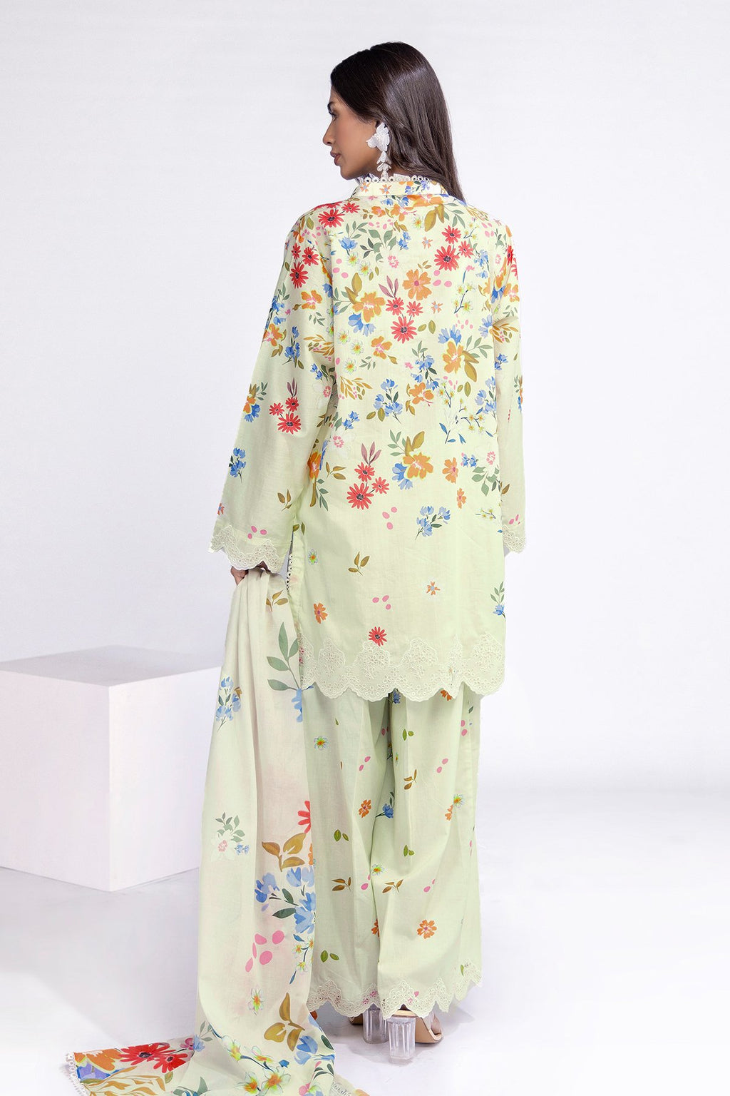 KHAADI EMBROIDERED UNSTITCHED