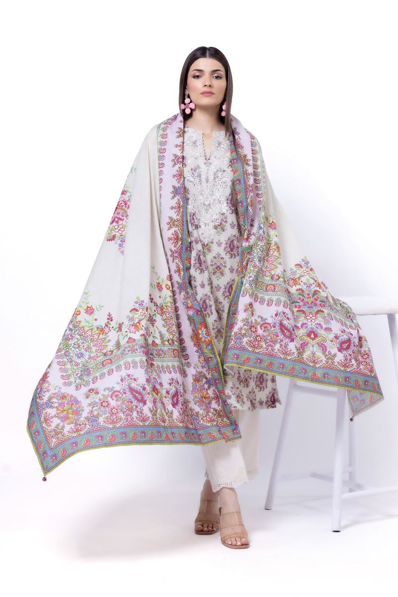 KHAADI EMBROIDERED UNSTITCHED