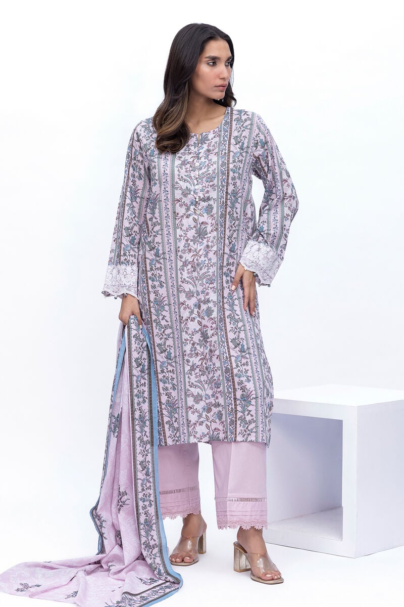 KHAADI EMBROIDERED UNSTITCHED