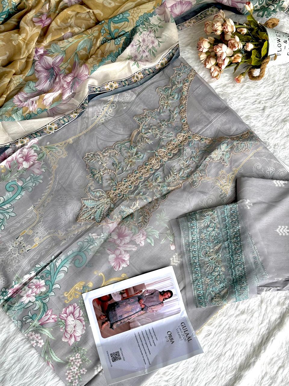 Gulaal - Delia Lawn Collection - Unstitched