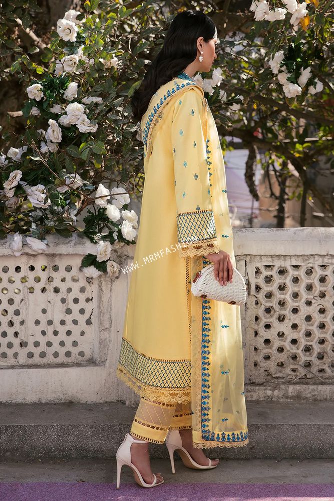 embroidered unstitched suit