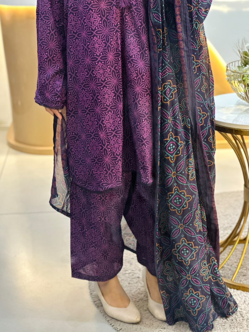 Sadabahar Printed Lawn