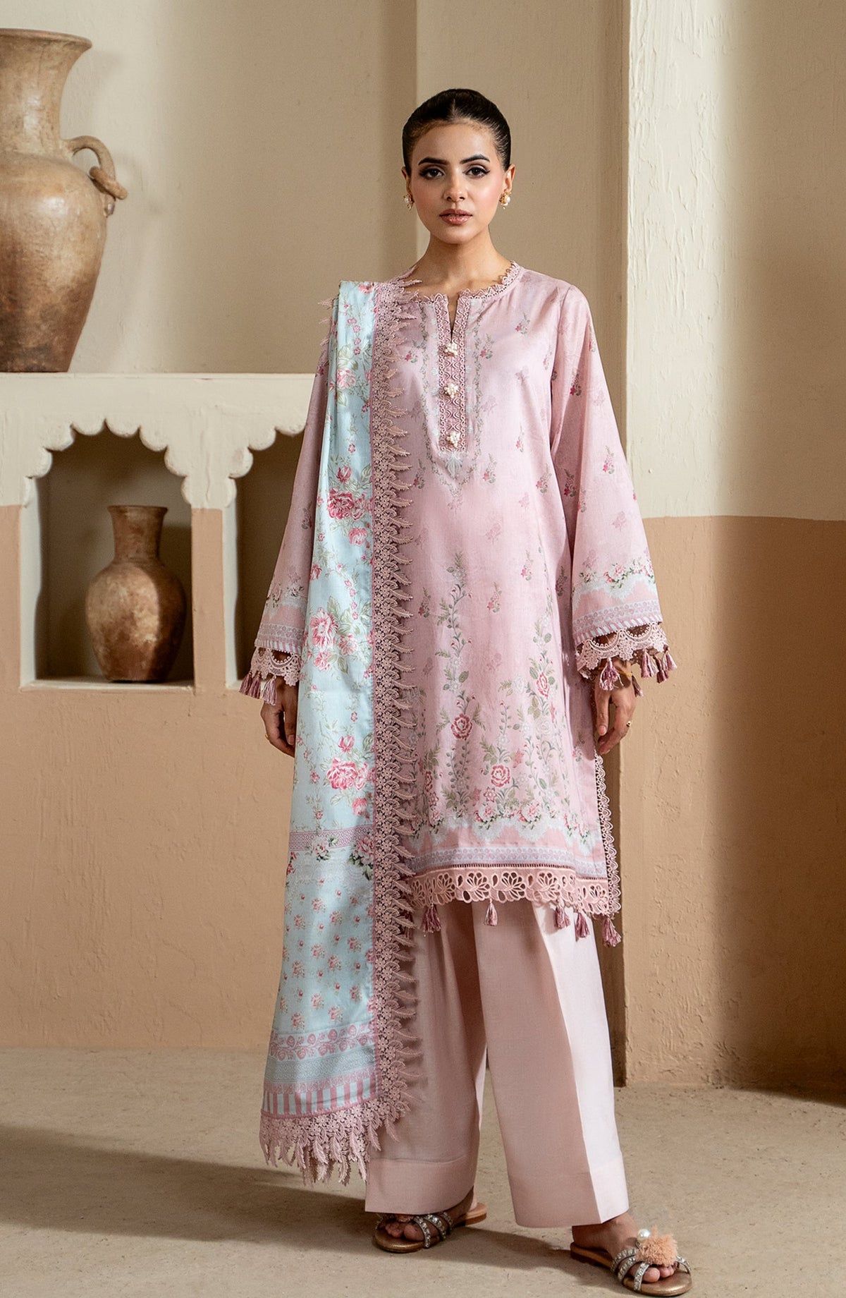 Mausummery Printed Lawn Unstitched 3 Piece Suit