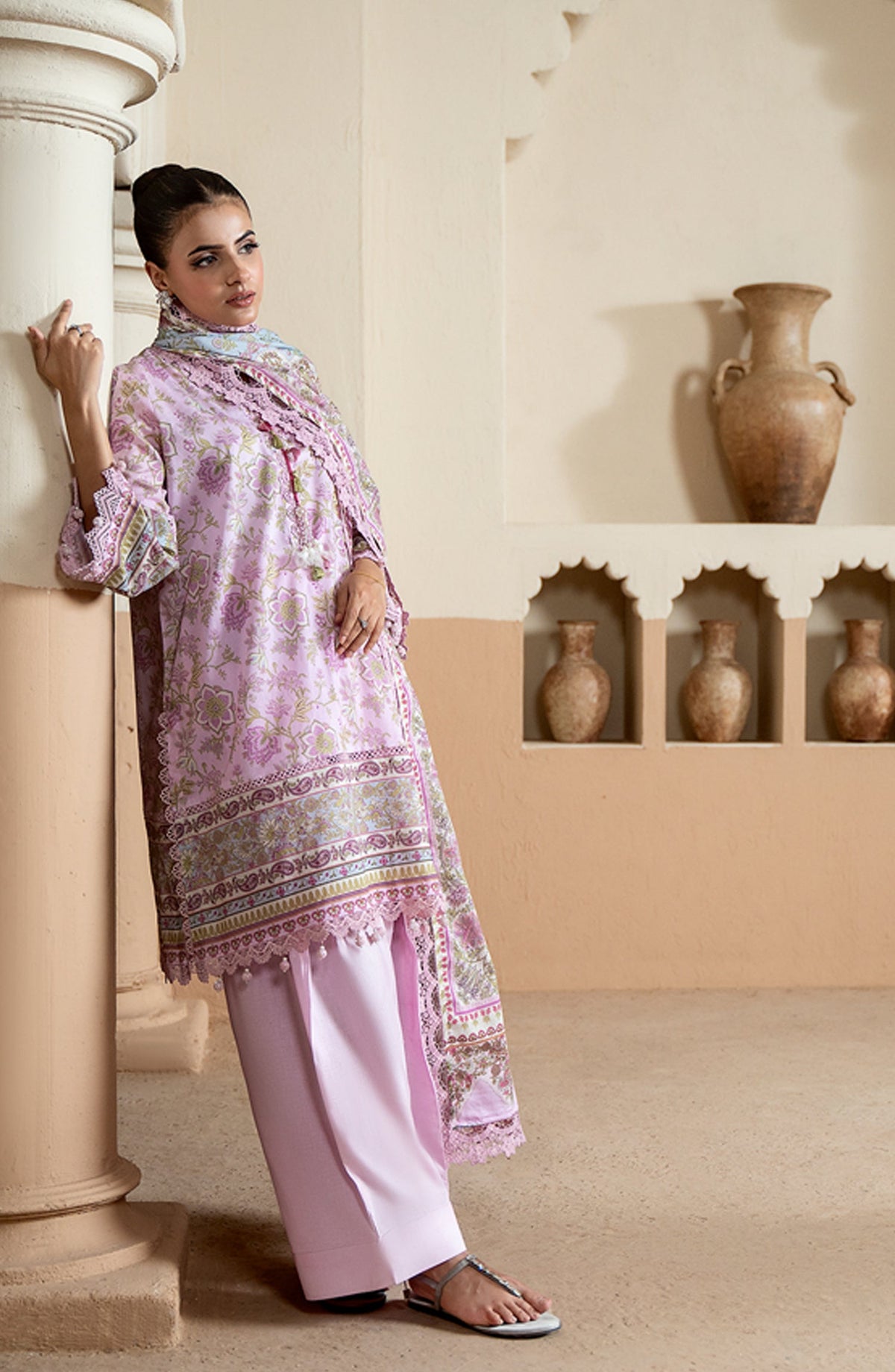 Mausummery Printed Lawn Unstitched 3 Piece Suit