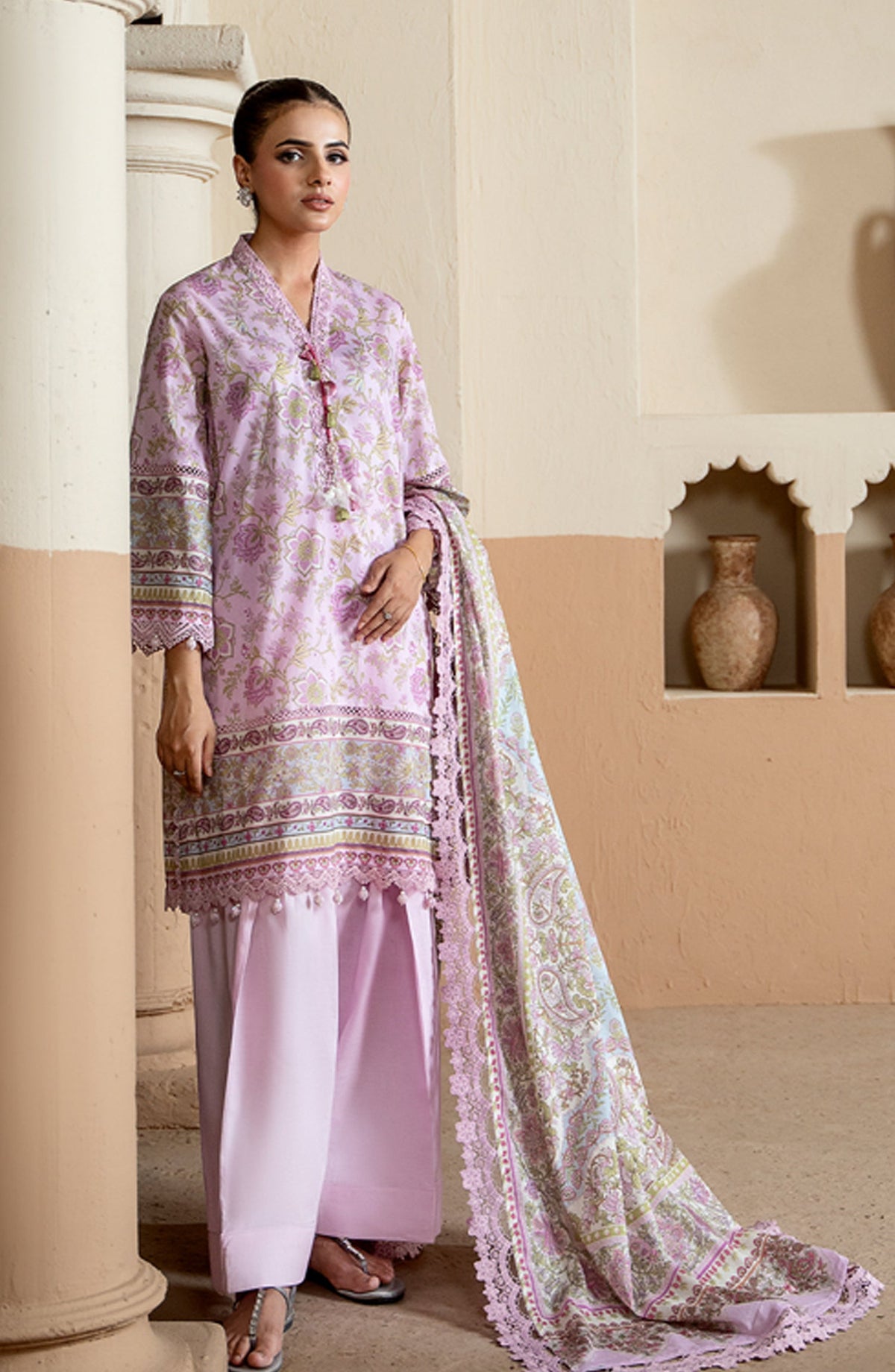 Mausummery Printed Lawn Unstitched 3 Piece Suit