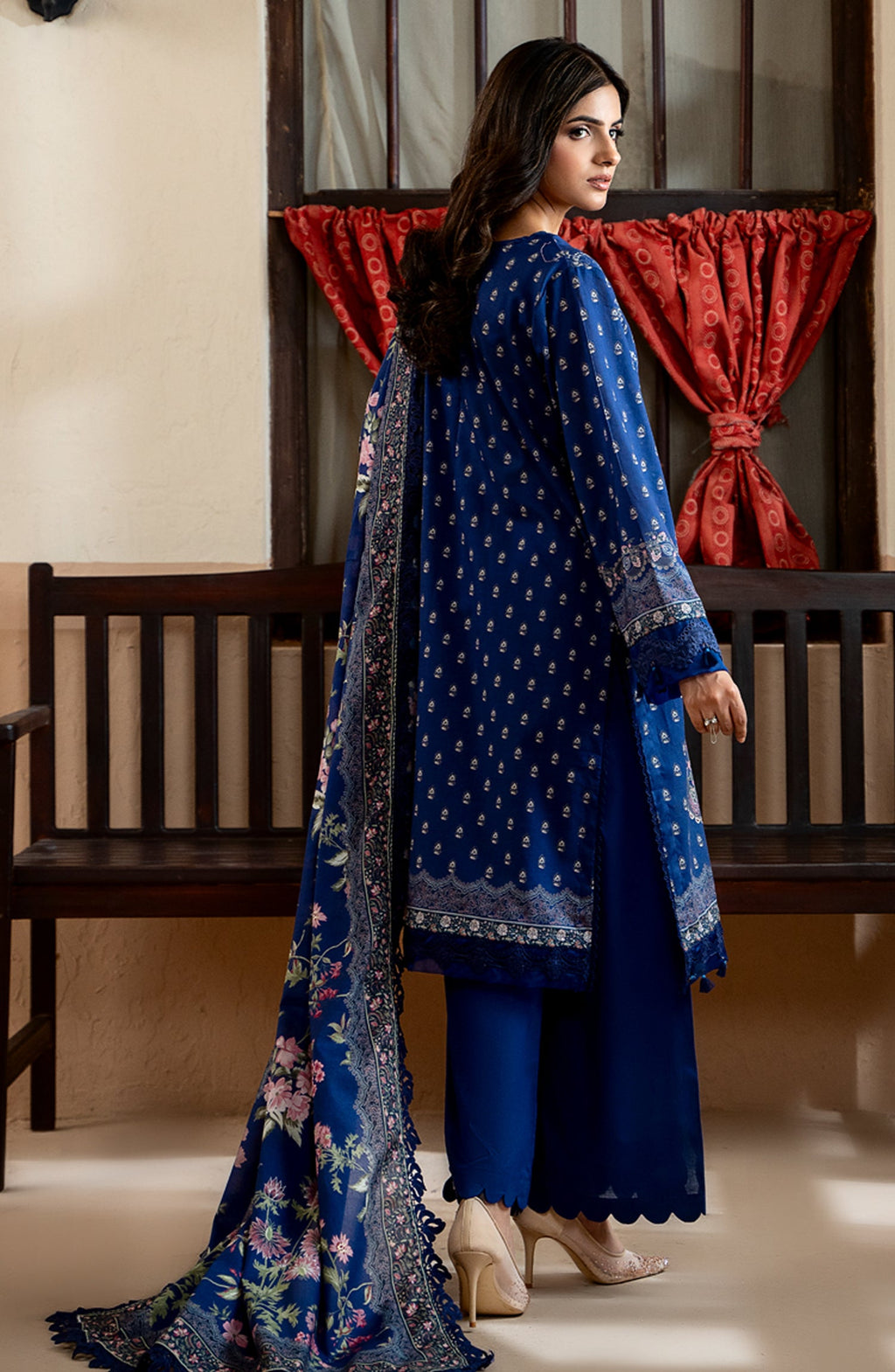 Mausummery Printed Lawn Unstitched 3 Piece Suit