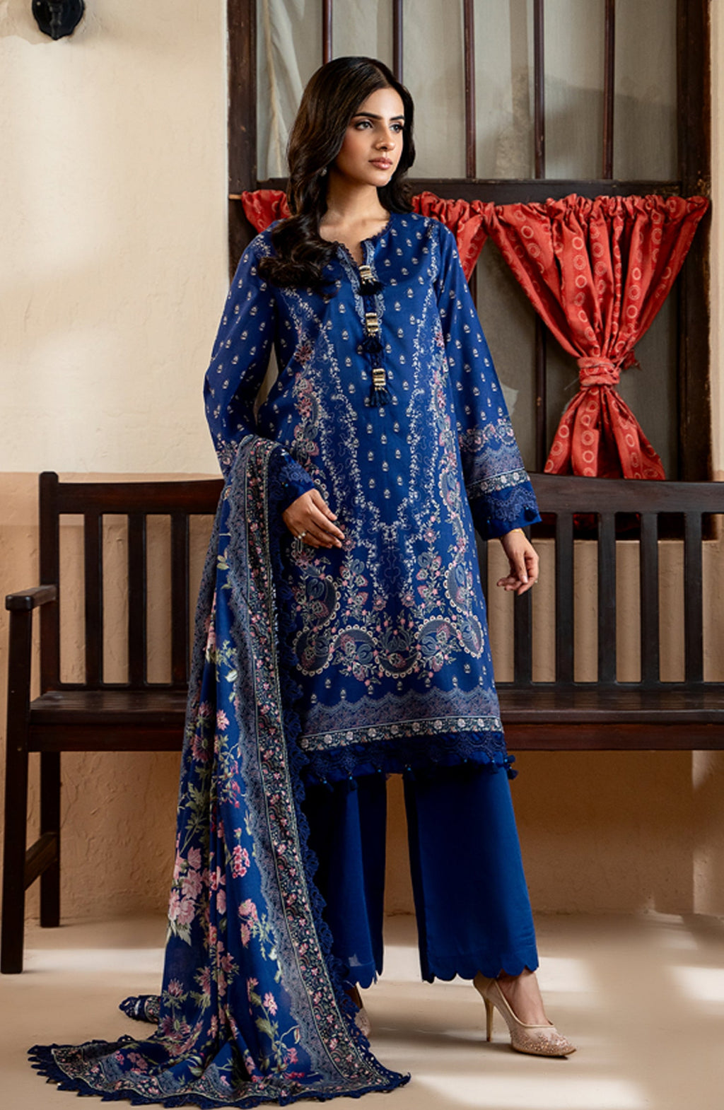 Mausummery Printed Lawn Unstitched 3 Piece Suit