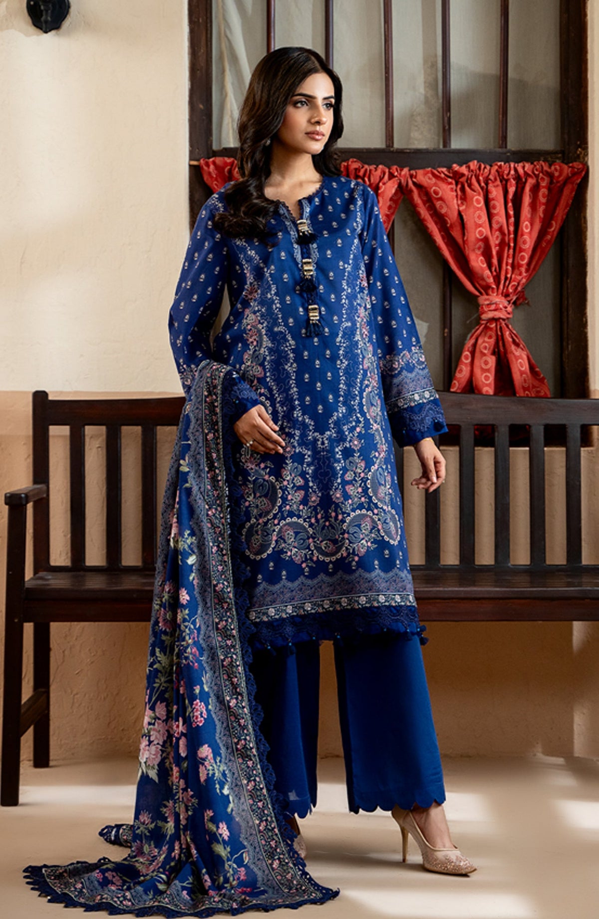 Mausummery Printed Lawn Unstitched 3 Piece Suit