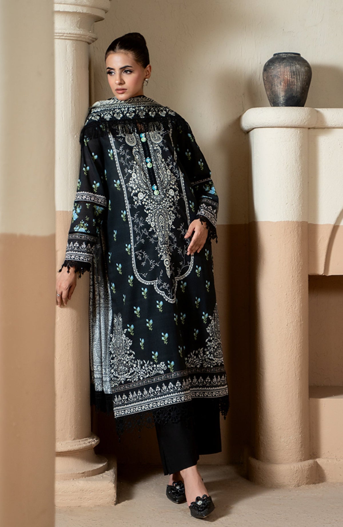 Mausummery Printed Lawn Unstitched 3 Piece Suit