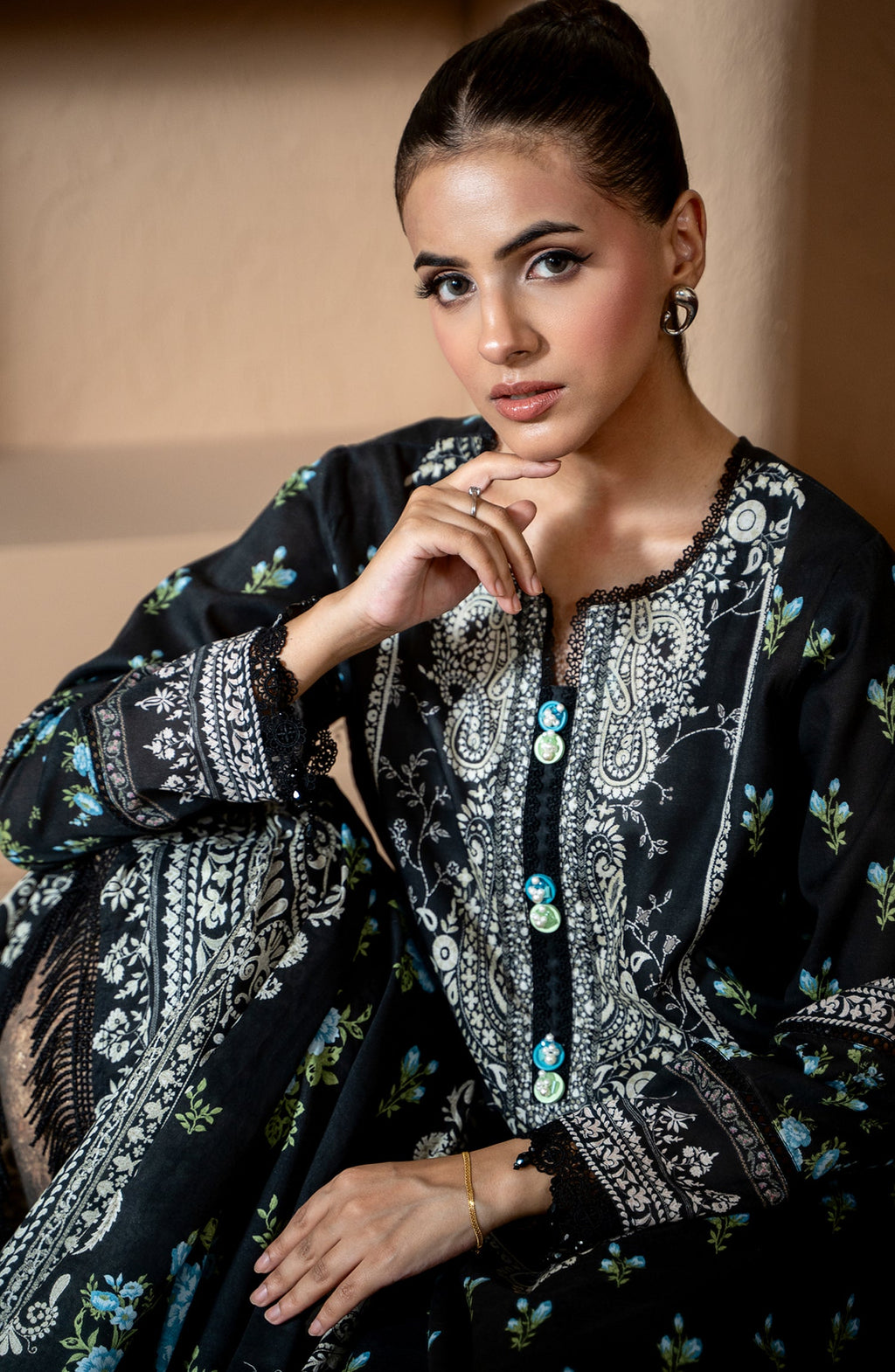 Mausummery Printed Lawn Unstitched 3 Piece Suit