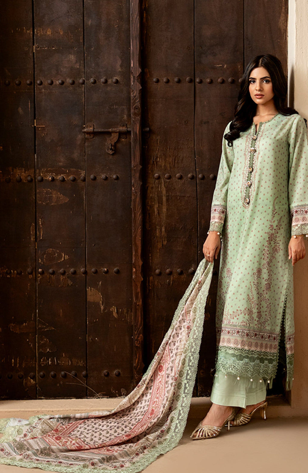 Mausummery Printed Lawn Unstitched 3 Piece Suit