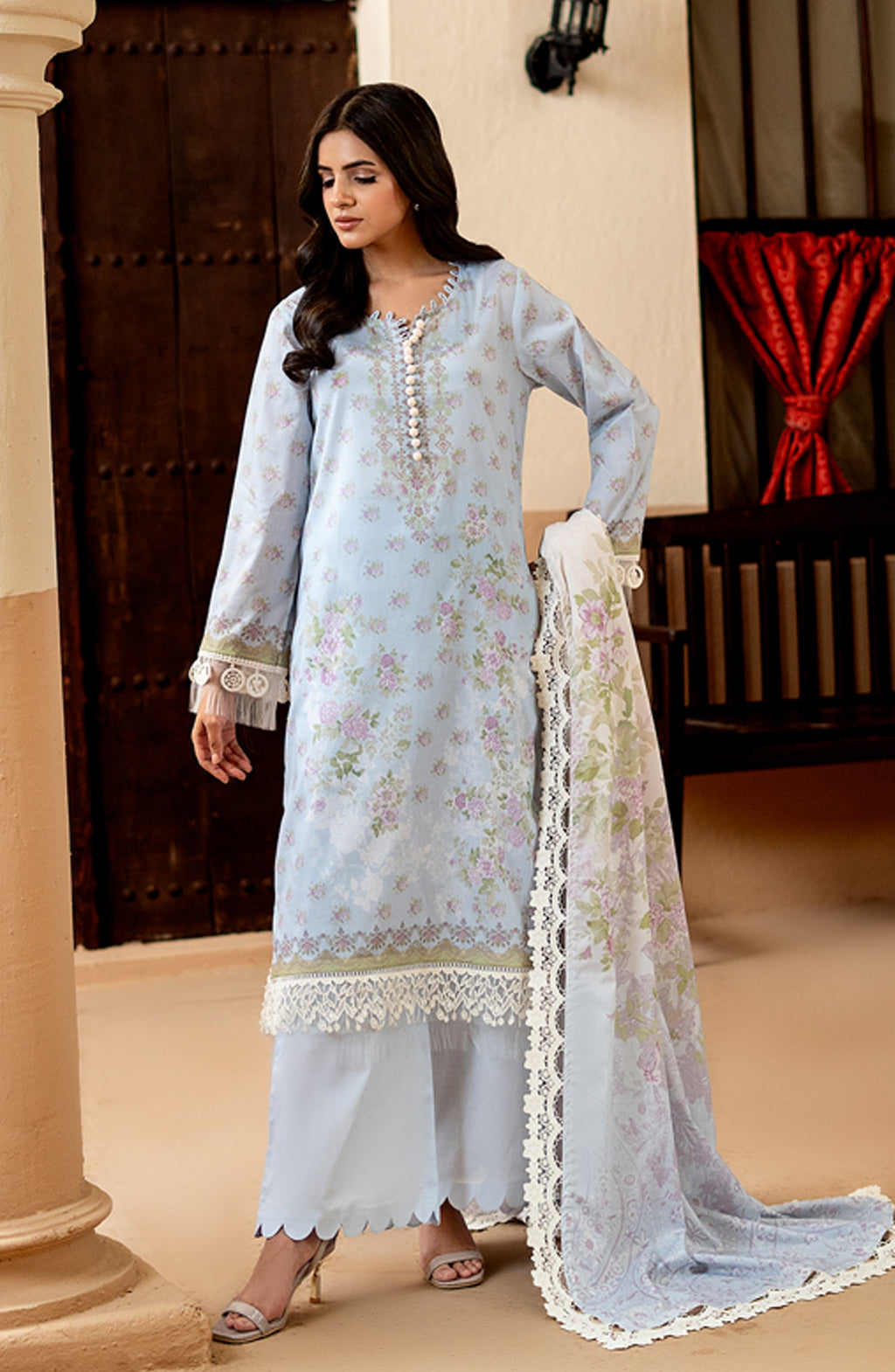 Mausummery Printed Lawn Unstitched 3 Piece Suit