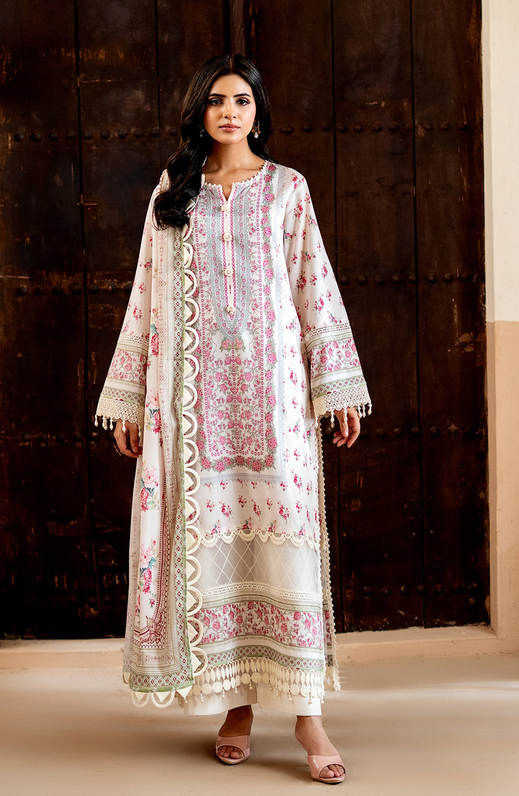 Mausummery Printed Lawn Unstitched 3 Piece Suit