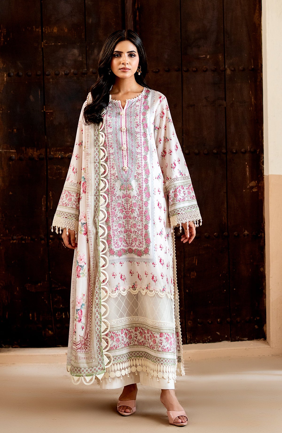 Mausummery Printed Lawn Unstitched 3 Piece Suit