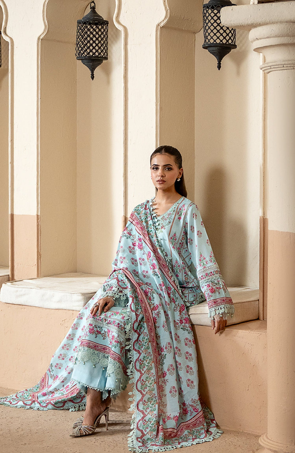 Mausummery Printed Lawn Unstitched 3 Piece Suit