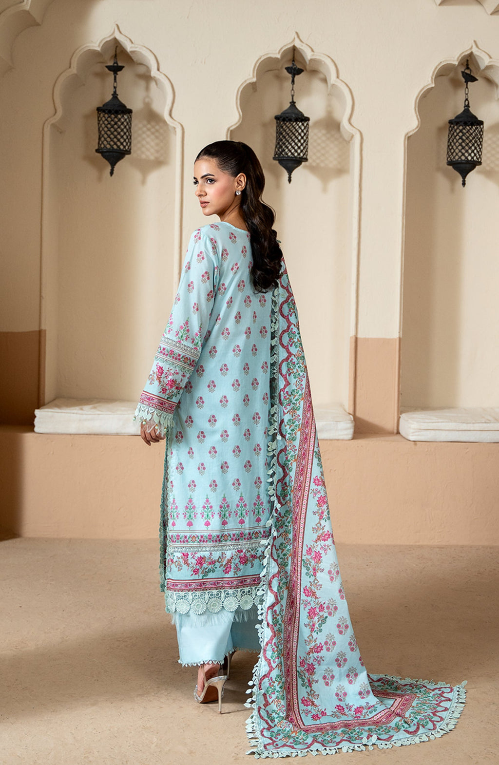 Mausummery Printed Lawn Unstitched 3 Piece Suit