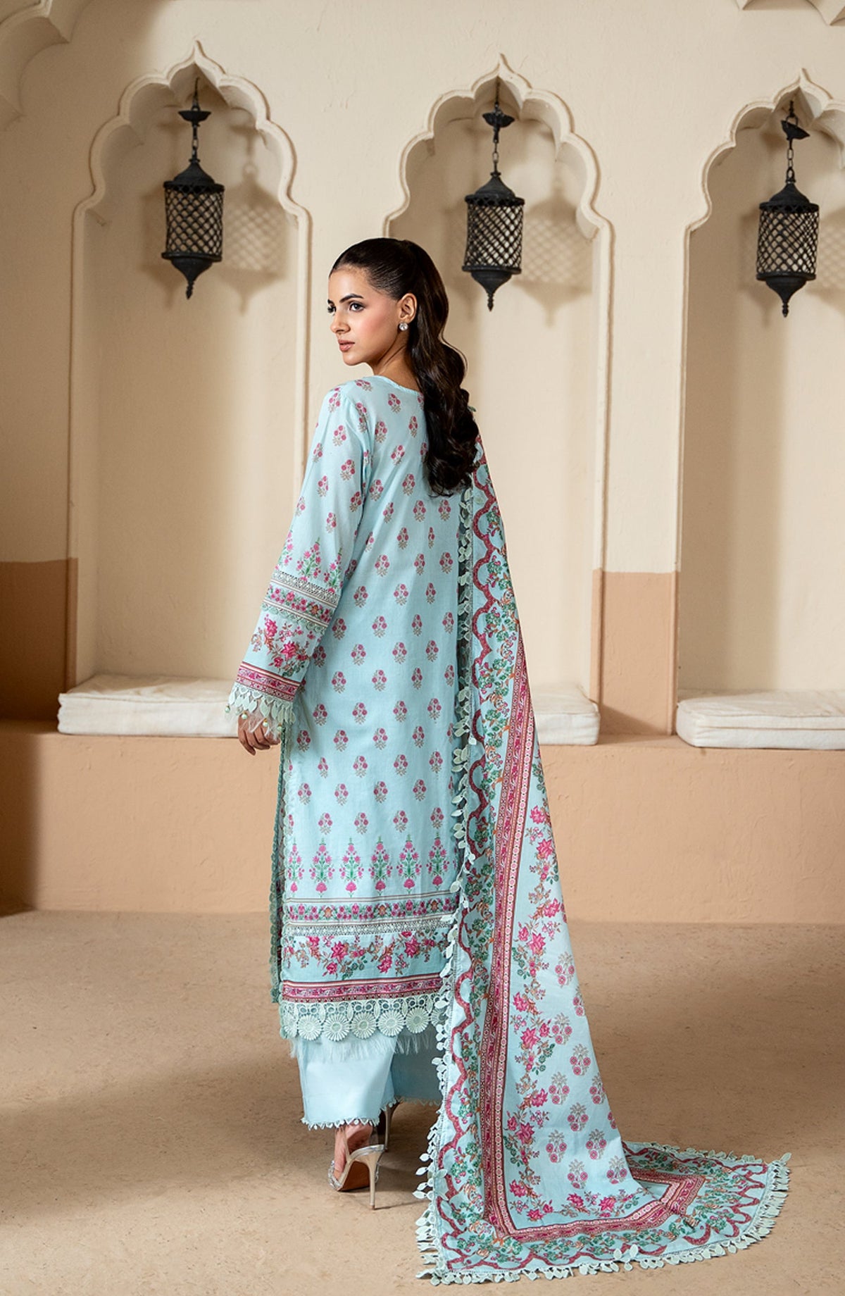 Mausummery Printed Lawn Unstitched 3 Piece Suit