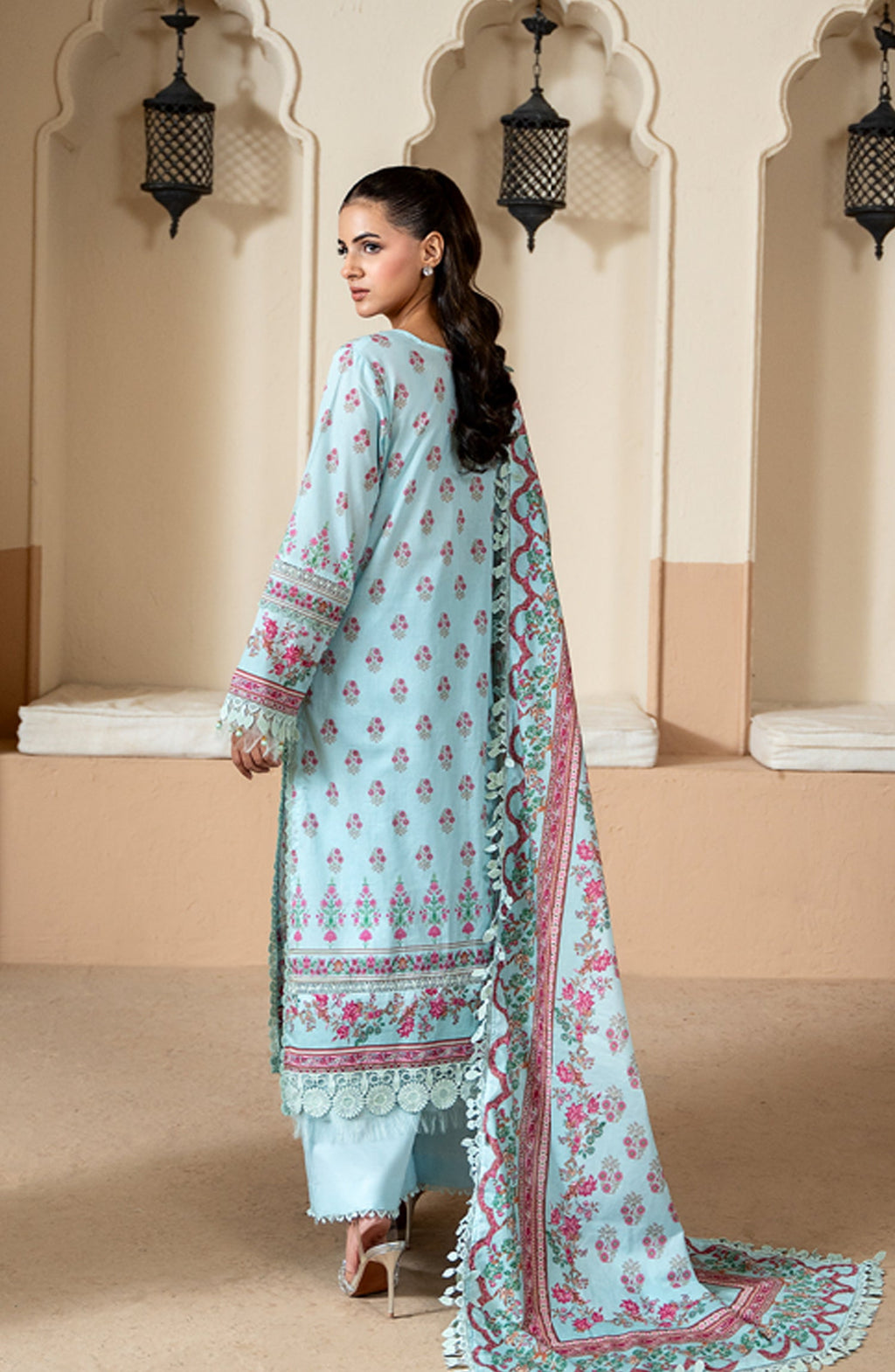 Mausummery Printed Lawn Unstitched 3 Piece Suit