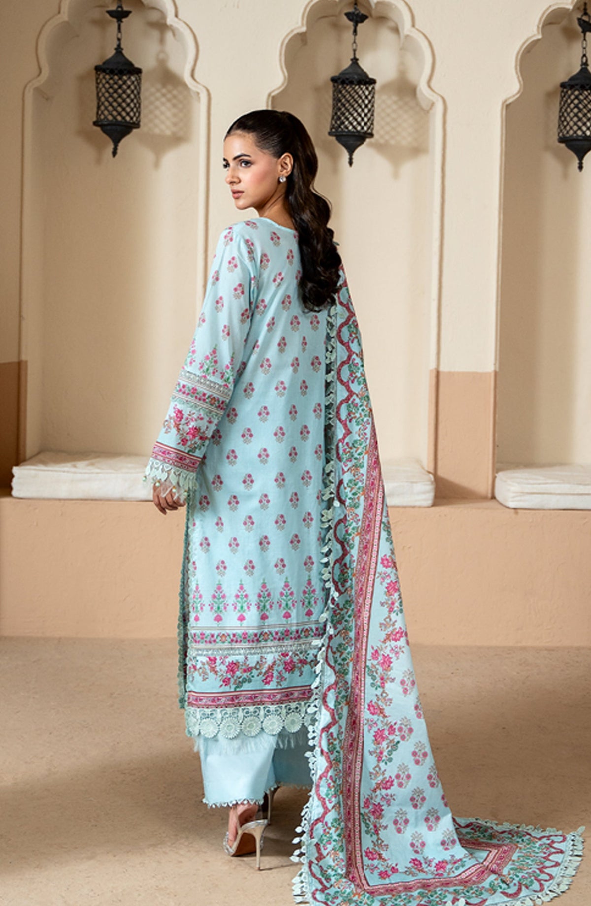 Mausummery Printed Lawn Unstitched 3 Piece Suit