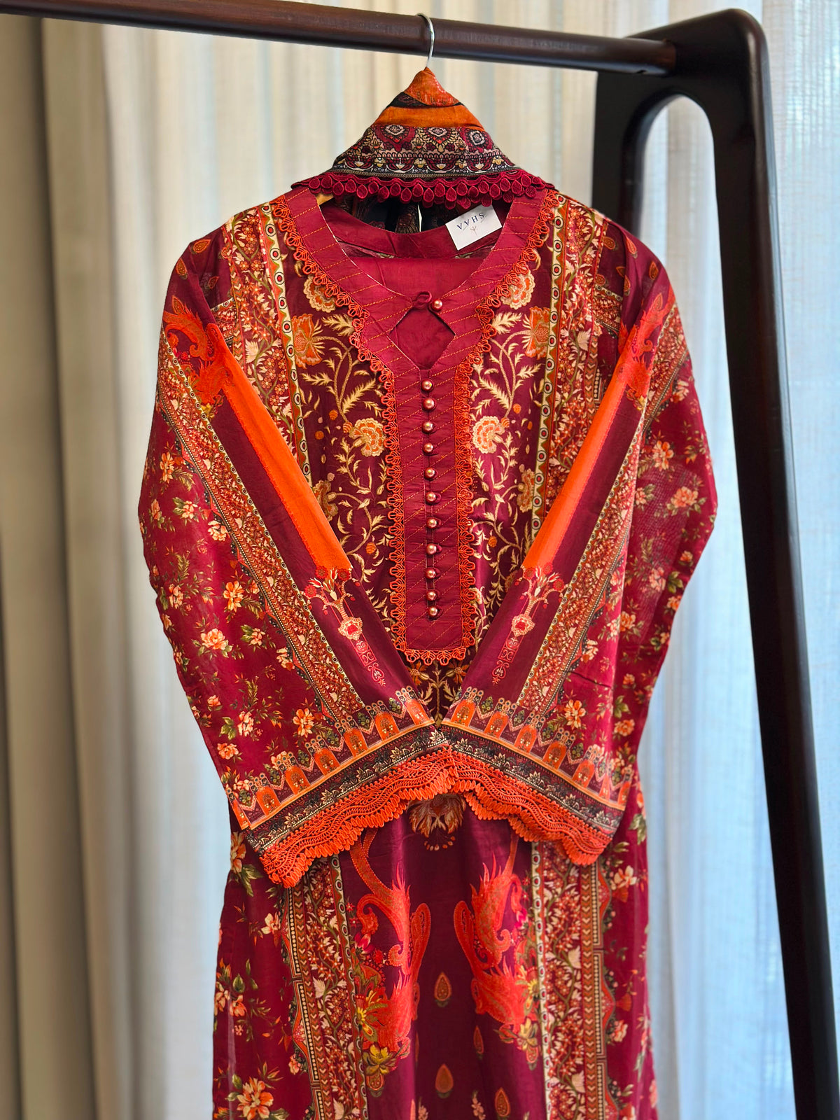FIRDOUS STITCHED LAWN SUIT