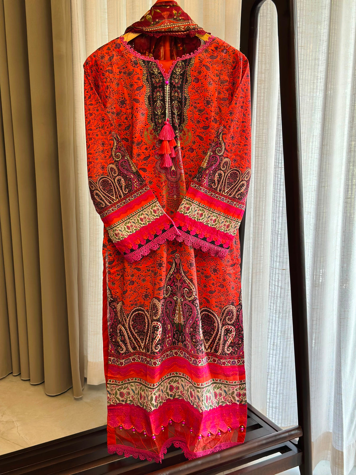 FIRDOUS STITCHED LAWN SUIT