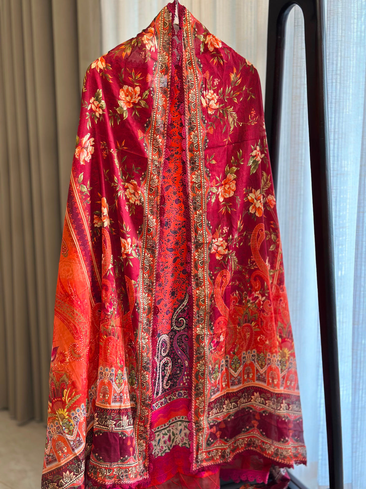 FIRDOUS STITCHED LAWN SUIT
