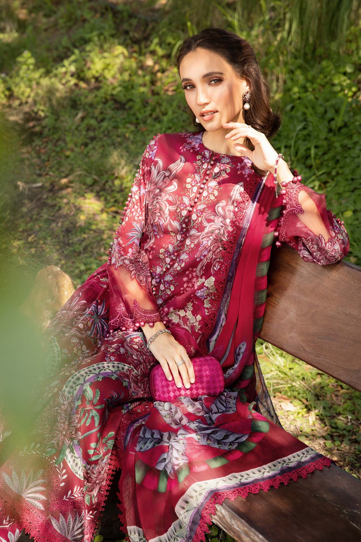 MARIA.B MPrints Spring/Summer unstitched Lawn