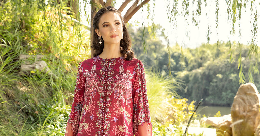 MARIA.B MPrints Spring/Summer unstitched Lawn