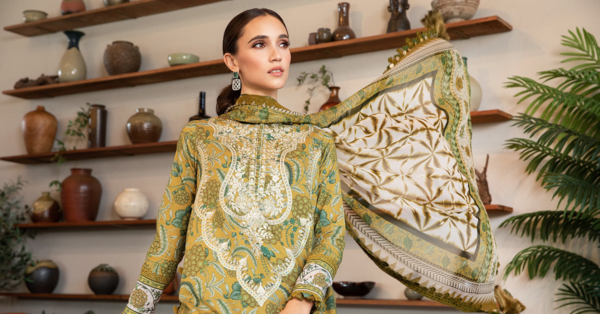 MARIA.B MPrints Spring/Summer unstitched Lawn